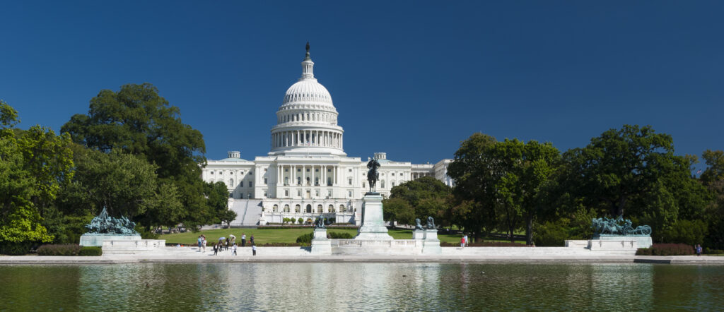 Bairro Capitol Hill em Washington, DC